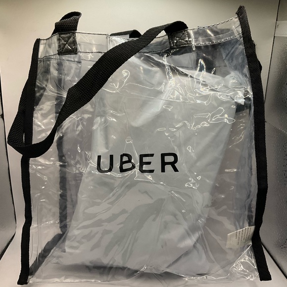 Houston Texans X UBER CLEAR Messenger Tote Bag Purse - Meets Stadium Security - Picture 2 of 3